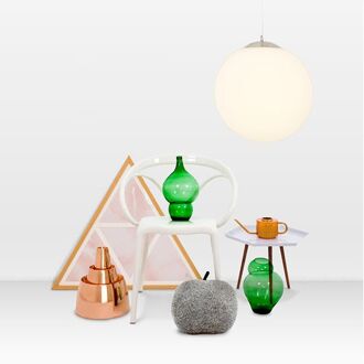 QAZQA Moderne Hanglamp Glas 40cm - Ball