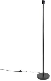 QAZQA Moderne vloerlamp zwart zonder kap 149 cm - Simplo