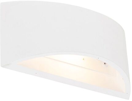 QAZQA Moderne wandlamp wit 20 cm - Tum