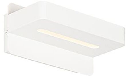 QAZQA Moderne wandlamp wit incl. LED met USB en schakelaar - Ted