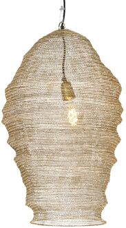 QAZQA Oosterse hanglamp goud - Nidum