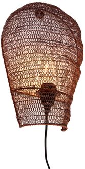 QAZQA Oosterse wandlamp brons 35 cm - Nidum