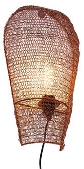 QAZQA Oosterse wandlamp brons 45 cm - Nidum