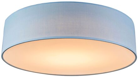 QAZQA Plafondlamp blauw 40 cm incl. LED - Drum LED