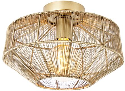 QAZQA Plafondlamp bolti - Goud|messing - Modern - D 30cm