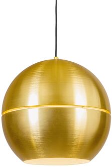 QAZQA Retro hanglamp goud 40 cm - Slice