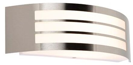 QAZQA sapphire wl - Wandlamp - 1 lichts - D 90 mm - Staal