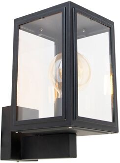 QAZQA Smart landelijke wandlamp zwart incl. Wifi G95 - Sutton Up