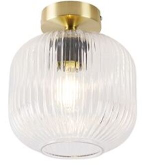 QAZQA Smart Plafondlamp Messing Incl. Wifi A60 - Karel
