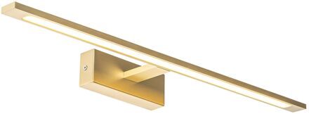 QAZQA Wandlamp messing 62 cm incl. LED IP44 - Jerre Goud