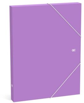 Qc colour 2026 documenten box a4 polyprop, orchid purple