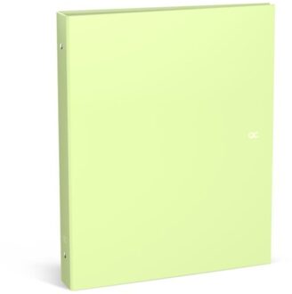 Qc colour - ringband a4, 23 ringen, matcha groen