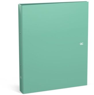 Qc colour - ringband a4, 23 ringen, spearmint