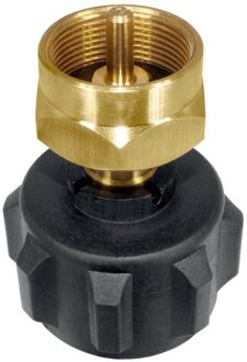 QCC1 Om Pol Een Pond Gas Cilinder Adapter Massief Messing Met Overstroombeveiliging Messing Interface Accessoires