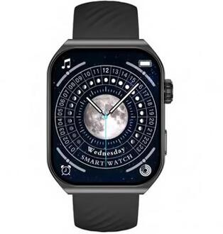 QCY GS2 S5 Smartwatch met AMOLED-scherm - Zwart