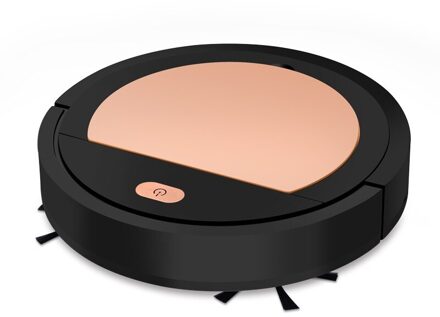 Qdrr Multifunctionele Robot Stofzuiger, 3-In-1 Auto Oplaadbare Smart Vegen Robot Droog Nat Vegen Stofzuiger Thuis Licht Geel