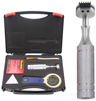 Qfh Handleiding Kruis Hechting Tester Cross-Cut Tester 1Mm/2Mm/3Mm Bladen Met Vergrootglas