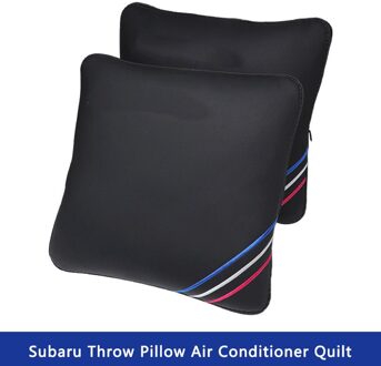 Qhcp Voor Subaru Airconditioning Quilt Sierkussen Vouwen Reizen Auto Deken Dutten Slapen Vierkante Zachte 2 In 1 Kussen
