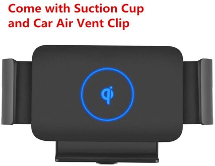 Qi Auto Draadloze Oplader 10W Auto Vastklemmen Telefoon Mount Houder Voor Samsung Galaxy Vouw Fold2 10 9 Iphone X 11 Xiaomi Huawei Mate X