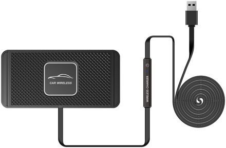 QI auto draadloze oplader Pad Voor iPhone XR XS snel Opladen Dock Station Dashboard Houder Voor samsung iphone 8 11 pro xiaomi