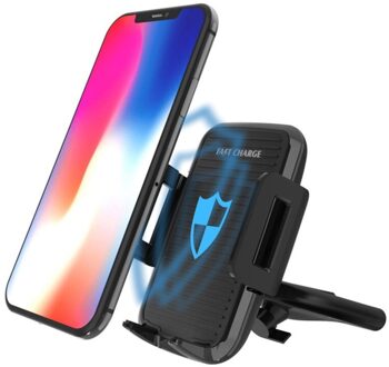 Qi Draadloze Oplader Autolader CD Slot Mount Houder Voor Iphone X 8 Plus 5 V/2A Telefoon Auto opladen Voor Samsung Note 8 S8 S7 Rand