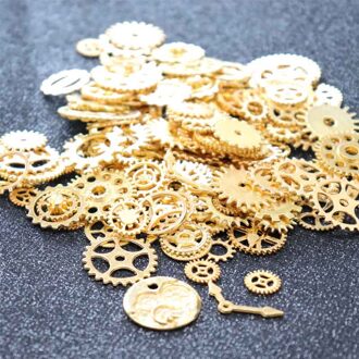 QIAOQIAO DIY Onderdelen Hanger Vintage Craft Polshorloge Cogs Steampunk Sieraden Gear Mechanische Mix Alloy DIY Armband Accessoires PJ-82