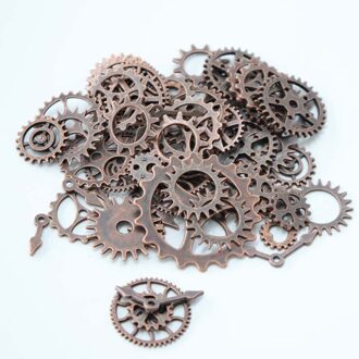 QIAOQIAO DIY Onderdelen Hanger Vintage Craft Polshorloge Cogs Steampunk Sieraden Gear Mechanische Mix Alloy DIY Armband Accessoires PJ-83
