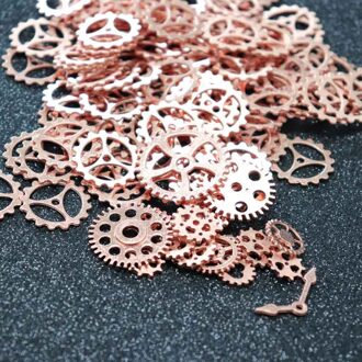QIAOQIAO DIY Onderdelen Hanger Vintage Craft Polshorloge Cogs Steampunk Sieraden Gear Mechanische Mix Alloy DIY Armband Accessoires PJ-85