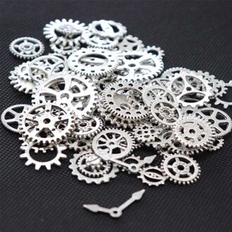 QIAOQIAO DIY Onderdelen Hanger Vintage Craft Polshorloge Cogs Steampunk Sieraden Gear Mechanische Mix Alloy DIY Armband Accessoires PJ-86