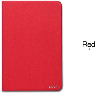 Qijun Voor Lenovo Tab 3 7.0 710 710L Essentiële Flip Tablet Case Voor Tab3 TB3-710F TB3-710I Stand Cover Zachte Beschermende shell rood