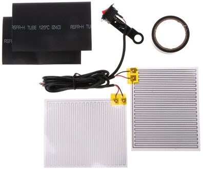 Qilejvs 1 Pc Motorcycle Verwarmde Grip Gaspedaal Pads Stuur Atv Scooter Grips Heater