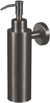 Qisani Zeepdispenser Qisani Flow Geborsteld Gun Metal Gunmetal