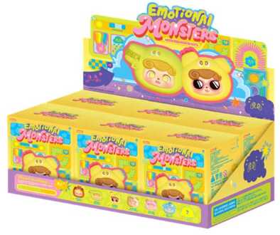 QKid: Emotional Hairy Monsters Series Blind Box Earphone Bag 8 cm Display (6)