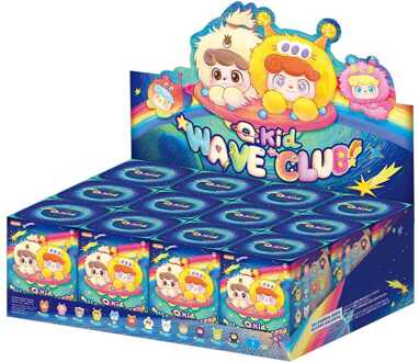 QKid: Wave Club Series Blind Box figure 8 cm Display (12)