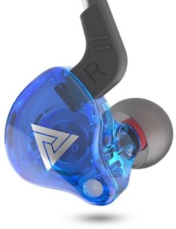 QKZ AK6 Universal 3.5mm HiFi Sport Headphones In Ear Earphone for Running with Microphone Headset Music Earbuds