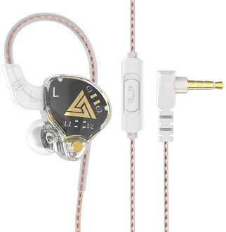 QKZ AKX In-ear Wired Earphones Monitor Headphones with Microphone