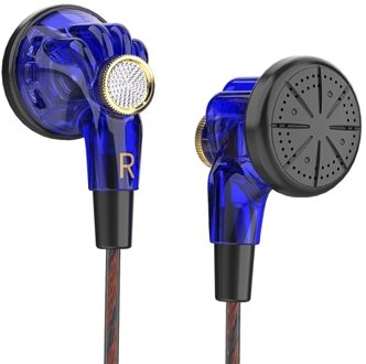 QKZ MDR In-ear Wired Earphones Monitor Headphones with Microphone