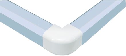 Qlima Hoekstuk Kabelgoot 9x7.5x9cm