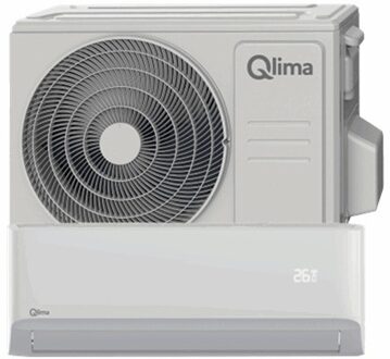 Qlima SC 6126 compleet (incl. installatie check) Split unit airco Wit