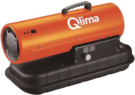 Qlima Warmtekanon bi-fuel DFA 2320 Gaskachel Zwart