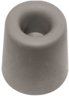 Qlinq Deurbuffer - deurstopper - grijs - rubber - 35 x 30 mm - Deurstoppers