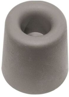 Qlinq Deurbuffer - deurstopper - grijs - rubber - 50 x 35 mm - Deurstoppers