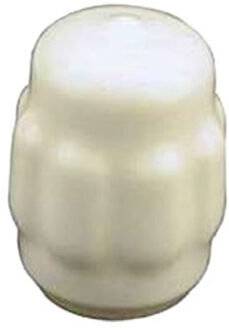 Qlinq Deurbuffer - deurstopper - wit - kunststof - 55 x 40 mm