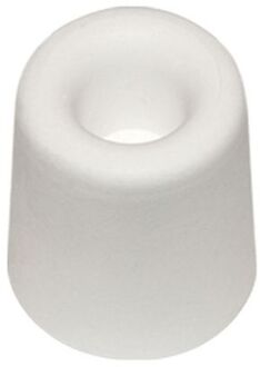 Qlinq Deurbuffer - deurstopper - wit - rubber - 30 x 25 mm - Deurstoppers