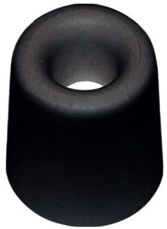 Qlinq Deurbuffer - deurstopper - zwart - rubber - 30 x 25 mm - Deurstoppers