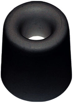 Qlinq Deurbuffer - deurstopper - zwart - rubber - 30 x 25 mm - schroefbevestiging