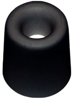 Qlinq Deurbuffer - deurstopper - zwart - rubber - 50 x 35 mm - Deurstoppers
