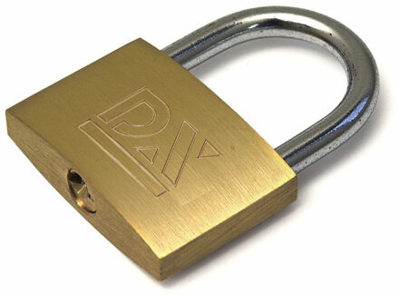 Qlinq Messing Hangslot - 50 mm