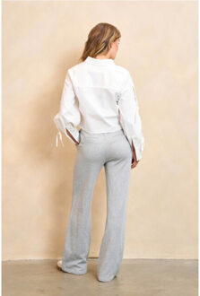 qm02 blouse rosy 100 white - maat L Ecru