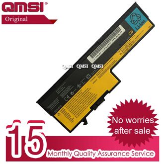 Qmsi 14.4V 2.6Ah Originele 92P1163 Batterij Geschikt Voor Ibm X60S 40Y7001 X61S 92P1164 Platte Laptop
